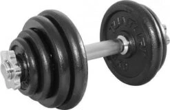 Tunturi Gewichten Gietijzer Totaal 20kg - Halterset Met Schroefsluiting - Dumbbell Set - 1 Halterstang - 30mm - Incl. Gratis Fitness App 13 Tunturi Gewichten Gietijzer Totaal 20kg - Halterset Met Schroefsluiting - Dumbbell Set - 1 Halterstang - 30mm - Incl. Gratis Fitness App -Fit Verkoop 1200x776 2
