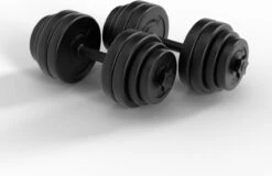 Physionics® Dumbells Halterset 2 X 15 KG (30 Kg) - Verstelbaar - 16 Losse Gewichten -Fit Verkoop 1200x779