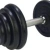 Tunturi Gewichten Gietijzer Totaal 15kg - Halterset Met Schroefsluiting - Dumbbell Set - 1 Halterstang - 30mm - Incl. Gratis Fitness App -Fit Verkoop 1200x785