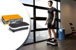 Rebblo Fitness Trilplaat - Vibratieplaat - 99 Snelheidsniveaus - Voetmassage Functie - Incl. Weerstandsbanden En Afstandsbediening.- Max. 120 Kg - 58 X 42 X 16 Cm -Fit Verkoop 1200x799 10
