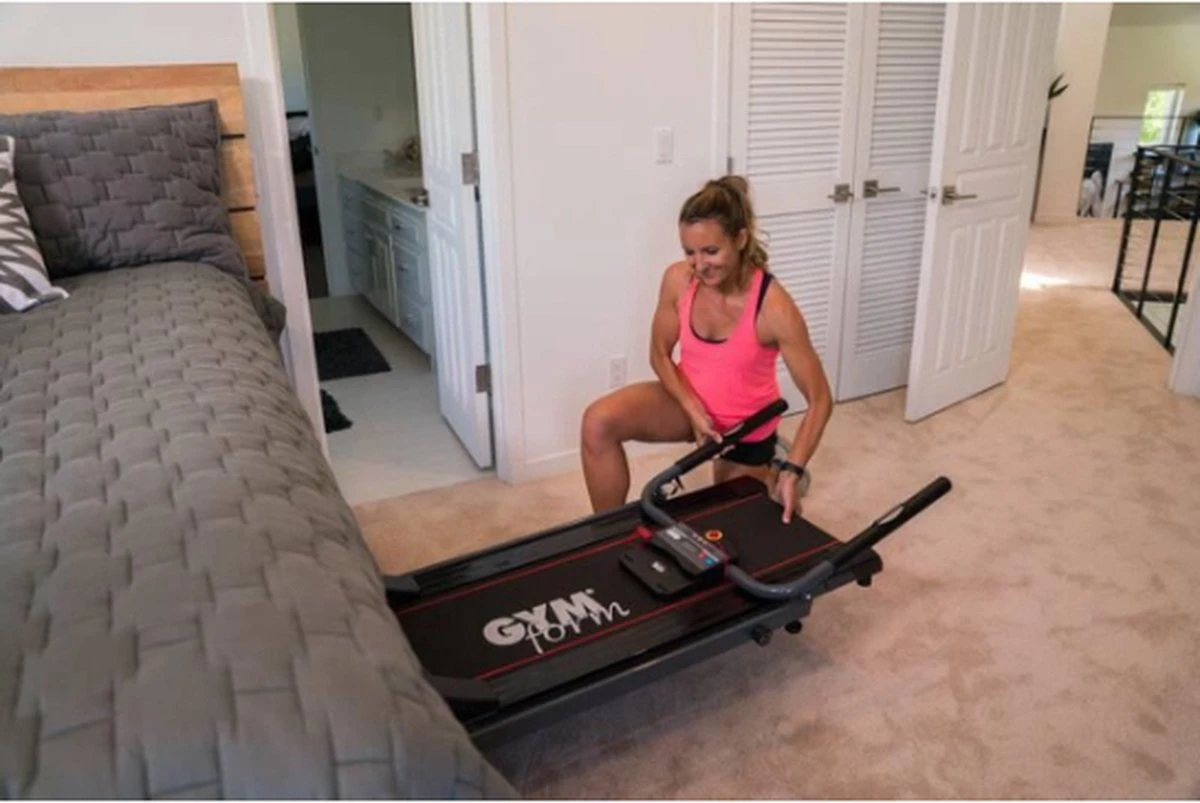 Gymform Slim Fold | Opvouwbare Loopband | Wandelband | LCD Display | Met Hartslagmeter 12 Gymform Slim Fold | Opvouwbare Loopband | Wandelband | LCD Display | Met Hartslagmeter - Afbeelding 10