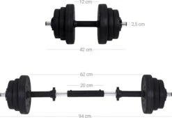 Songmics Dumbells - Halterset - Gewichten - Dumbells Set - Halters Verstelbaar - Met Verbindingsbuis - Set Van 30 Kg - Geel - Zwart 12 Songmics Dumbells - Halterset - Gewichten - Dumbells Set - Halters Verstelbaar - Met Verbindingsbuis - Set Van 30 Kg - Geel - Zwart -Fit Verkoop 1200x822 2