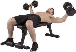 Tunturi Verstelbare Halterset - Dumbbellset - Selector Dumbbell - Dumbbells - Halters - 2,5kg Tot 25kg - Incl. Gratis Fitness App -Fit Verkoop 1200x823