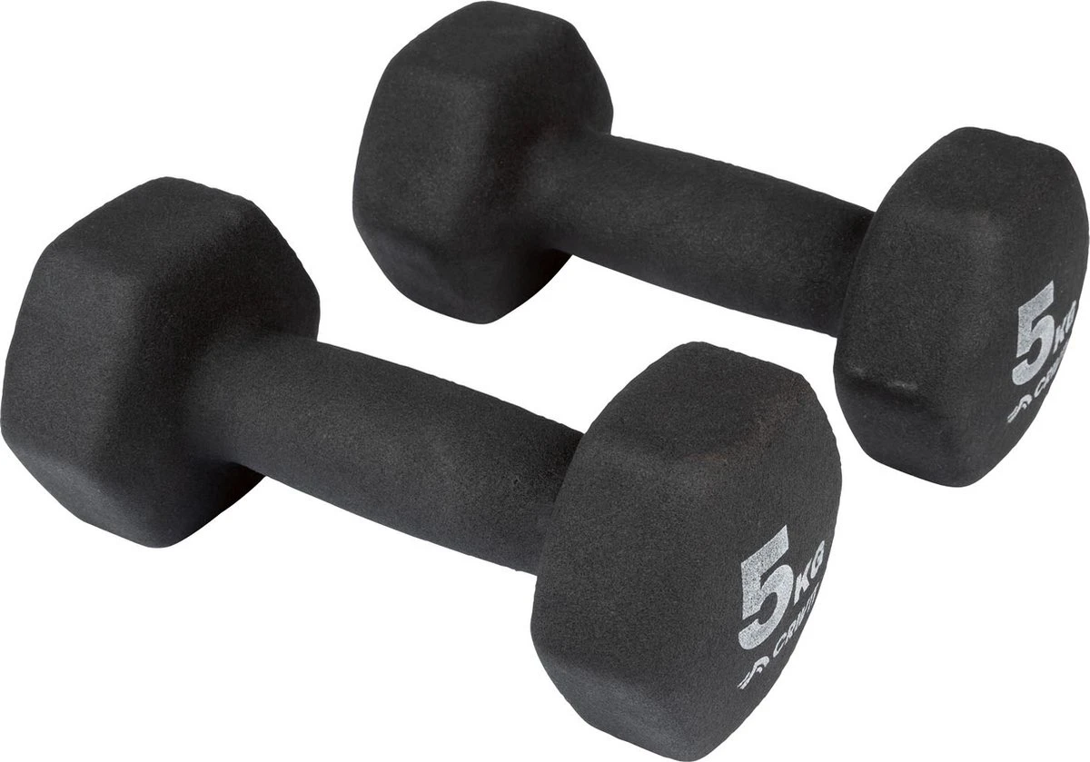 Crivit Handhalter Set 2x 5kg 4 Crivit Handhalter Set 2x 5kg - Afbeelding 2