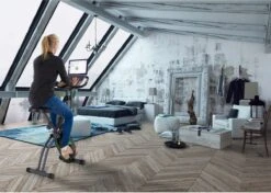 Tunturi Cardio Fit B20 X-bike - Hometrainer - Fitnessfiets - Fietstrainer - Opvouwbaar - Verstelbaar - 8 Weerstandsniveaus -Fit Verkoop 1200x857