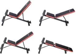 Fitness Trainer - Pull Up Toren - Dip Station – Push Up Bar - Dip Rack Halterbank Inc. 50 Kg GEWICHTEN + Sportbank Fitnessbank + Halterschijven + 3 Halterstangen - Multifunctioneel - Volledig Instelbaar - Opklapbaar -Fit Verkoop 1200x858 2