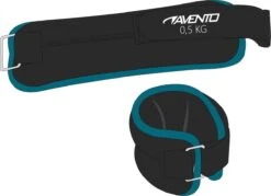 Avento Pols/Enkel Gewicht Neopreen - 2x 0.5 Kg - Zwart/Blauw 18 Avento Pols/Enkel Gewicht Neopreen - 2x 0.5 Kg - Zwart/Blauw -Fit Verkoop 1200x871