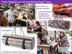 #DoYourYoga - Yogatas - »Sunita« - Yogabag Van Canvas - 63 X 13 Cm. - Patroon 3 -Fit Verkoop 1200x900 15