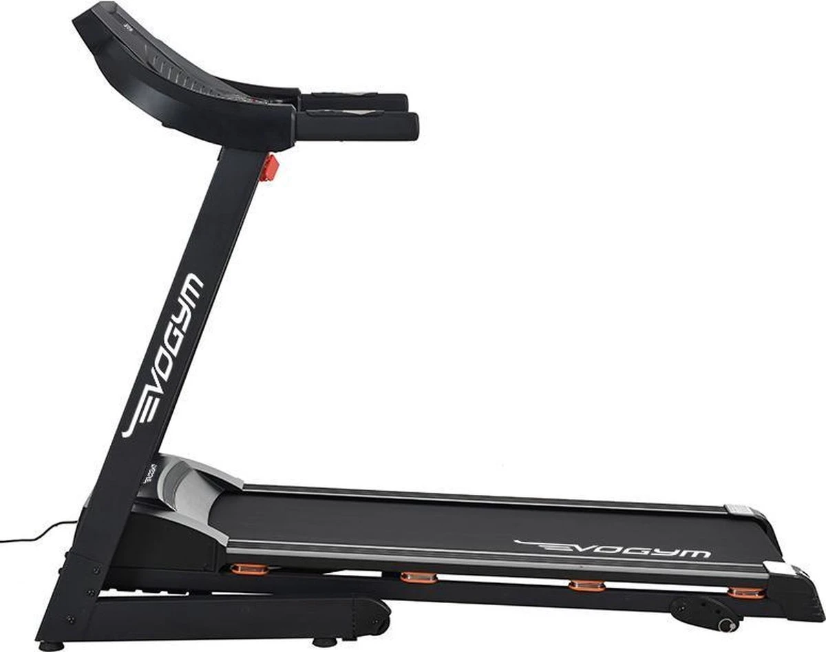 Luxe Loopband Inklapbaar - Hartslagfunctie - Hardloopband - Loopband Fitness - Met Bluetooth Speakers - USB Oplader - Schokdempers - Verstelbare Hellingshoek - PVC Loopband - 14.8km/h - Inklapbaar - Evogym R-80s -Nu Tijdelijk Met Gratis Bescherm Mat 4 Luxe Loopband Inklapbaar - Hartslagfunctie - Hardloopband - Loopband Fitness - Met Bluetooth Speakers - USB Oplader - Schokdempers - Verstelbare Hellingshoek - PVC Loopband - 14.8km/h - Inklapbaar - Evogym R-80s -Nu Tijdelijk Met Gratis Bescherm Mat - Afbeelding 2