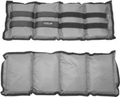 Focus Fitness - Pols-/enkelgewichten - Ankle Weights - 2 X 2,5 Kg - Grijs - Gewichten - Verstelbaar -Fit Verkoop 1200x976 6