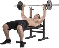 Tunturi WB20 Halterbank - Fitnessbank - Trainingsbank - Utility Bench - Opklapbaar - Bankdrukbank - Kleur: Zwart -Fit Verkoop 1200x984 3