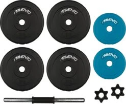 Avento Halter Verstelbaar Kunststof - Dumbbell 15 Kg - Zwart -Fit Verkoop 1200x985 4