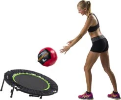 Tunturi Fitness Trampoline - Mini Trampoline - Opvouwbaar - 104cm Springoppervlak - Inclusief Beschermrand & Handgrip - Incl. Gratis Fitnessapp 18 Tunturi Fitness Trampoline - Mini Trampoline - Opvouwbaar - 104cm Springoppervlak - Inclusief Beschermrand & Handgrip - Incl. Gratis Fitnessapp -Fit Verkoop 1200x990