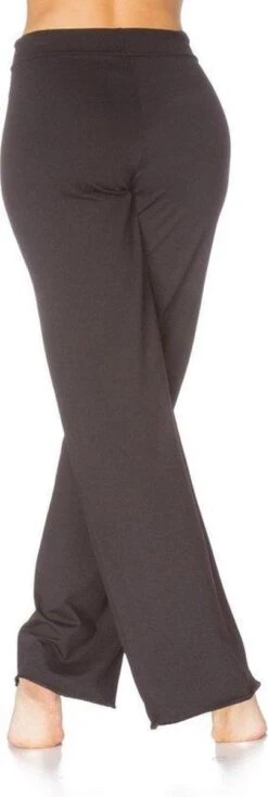 Papillon Dans Broek Met Wijde Pijp - Danskleding Dames - Zumba Kleding - Supplex - Zwart - M -Fit Verkoop 404x1200
