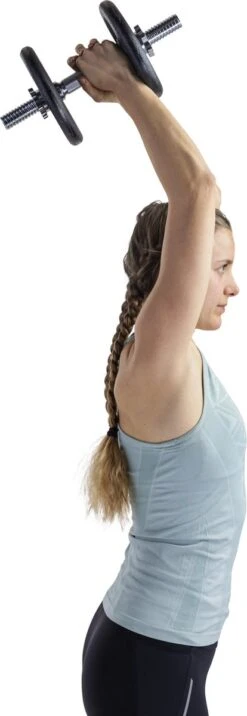 RS Sports Dumbellset - Halterset Met Gewichten - Totaal 40 Kg - 2 Stangen - Zwart -Fit Verkoop 414x1200