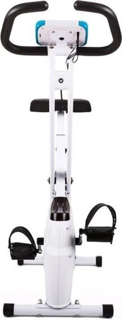 CAPITAL SPORTS Azura Hometrainer - Cardio Bike - Fitness Fiets - 8 Niveaus - Met Hartslagmeter - Opvouwbaar - 100 Kilo Max. -Fit Verkoop 461x1200