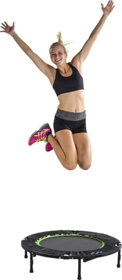 Tunturi Fitness Trampoline - Mini Trampoline - Opvouwbaar - 104cm Springoppervlak - Inclusief Beschermrand & Handgrip - Incl. Gratis Fitnessapp 15 Tunturi Fitness Trampoline - Mini Trampoline - Opvouwbaar - 104cm Springoppervlak - Inclusief Beschermrand & Handgrip - Incl. Gratis Fitnessapp -Fit Verkoop 525x1200