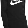 NIKE Sportswear Essential Icon Futura Lange Mouwenshirt Vrouwen Zwart - Maat L -Fit Verkoop 538x1200