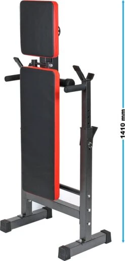 Inklapbare Halterbank Tot 230kg; Vlakke Trainingsbank, Hellingbank, Fitness Bank - Multistrobe 11 Inklapbare Halterbank Tot 230kg; Vlakke Trainingsbank, Hellingbank, Fitness Bank - Multistrobe -Fit Verkoop 577x1200