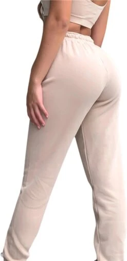 Gym Revolution - Warme Joggingbroek Dames - Hoge Kwaliteit Trainingsbroek Dames - Sweatpants - Joggingbroek Dames - Zwart Maat M -Fit Verkoop 582x1200