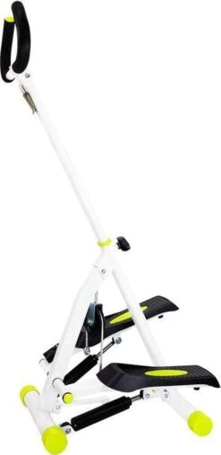 Wayflex - Opvouwbare Stepper - Hometrainer - Fitness Stepper - Fitnesstrainer - Wit/Zwart -Fit Verkoop 585x1200