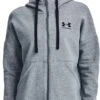 Under Armour Rival Fleece FZ Hoodie Dames Vest - Maat M -Fit Verkoop 598x1200