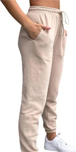 Gym Revolution - Warme Joggingbroek Dames - Hoge Kwaliteit Trainingsbroek Dames - Sweatpants - Joggingbroek Dames - Zwart Maat M