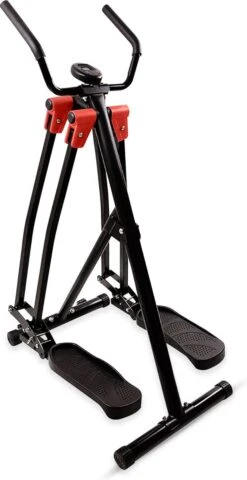 Luxari - Crosstrainer - Voor- En Zijwaartse Bewegingen - Inc. Hartslagfunctie - Hometrainer - Elliptische Trainer