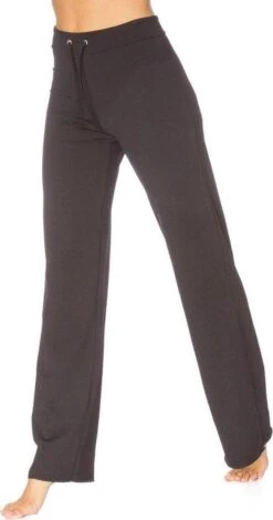 Papillon Dans Broek Met Wijde Pijp - Danskleding Dames - Zumba Kleding - Supplex - Zwart - M -Fit Verkoop 630x1200 1