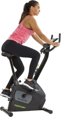 Tunturi Star Fit B100 Hometrainer - Fitness Fiets - 16 Weerstandsniveaus - Verstelbaar - Ergonomisch - Hartslagmeter 23 Tunturi Star Fit B100 Hometrainer - Fitness Fiets - 16 Weerstandsniveaus - Verstelbaar - Ergonomisch - Hartslagmeter -Fit Verkoop 632x1200