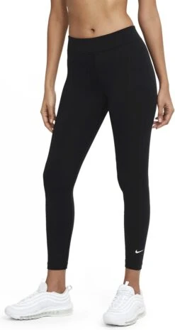 Nike Sportswear Essential 7/8 Mid Rise Dames Legging - Maat M