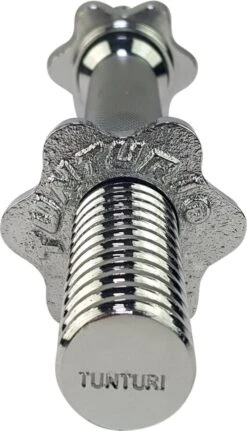 Tunturi Gewichten Gietijzer Totaal 10kg - Halterset Met Schroefsluiting - Dumbbell Set - 1 Halterstang - 30mm - Incl. Gratis Fitness App -Fit Verkoop 687x1200