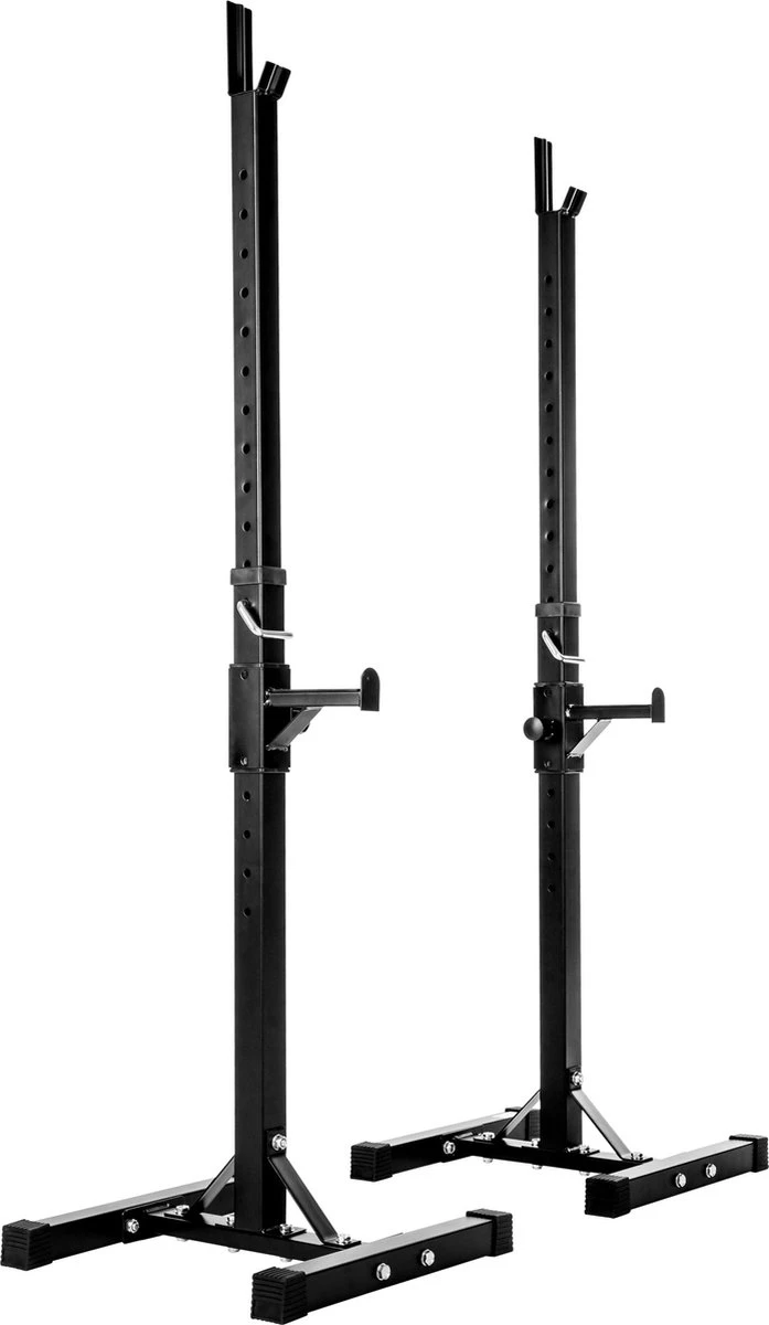 TecTake - Haltersteunen Voor Lange Halters - Hoogte Verstelbaar - Zwart - 402147 8 TecTake - Haltersteunen Voor Lange Halters - Hoogte Verstelbaar - Zwart - 402147 - Afbeelding 6