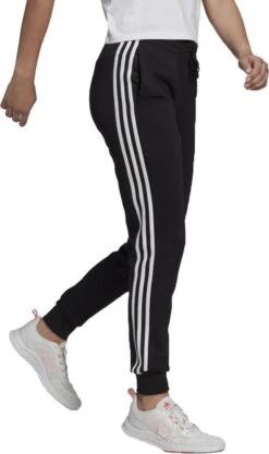 Adidas Adidas Essentials 3-stripes Broek - Vrouwen - Zwart/wit -Fit Verkoop 710x1200 1