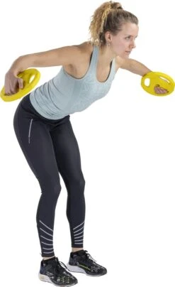 RS Sports Aerobic Pump Set - Halterset Met Gewichten - 130 Cm Stang - Totaal 20 Kg - Rubber Schijven -Fit Verkoop 734x1200