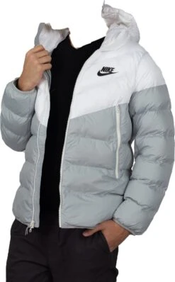 Nike Primaloft - Heren Winterjas - Maat XL - Wit/Grijs -Fit Verkoop 744x1200 1