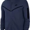 Nike M NSW TCH FLC HOODIE FZ WR Heren Vest - Maat S