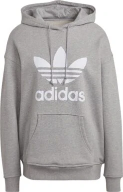 Adidas Originals Trefoil Dames Trui - Maat M - Grijs