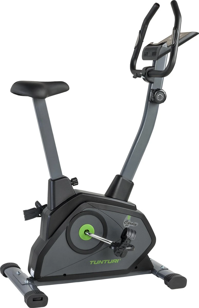 Tunturi Cardio Fit B35 Hometrainer - Fitnessfiets - 8 Weerstandsniveaus - Hartslagmonitor - Ergonomisch - Verstelbaar Stuur - Transportwielen 3 Tunturi Cardio Fit B35 Hometrainer - Fitnessfiets - 8 Weerstandsniveaus - Hartslagmonitor - Ergonomisch - Verstelbaar Stuur - Transportwielen
