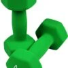 JPS Sports® Dumbells - Gewichten - Dumbells 4kg - Dumbells Set 2 X 4 Kg - Zeshoekig - Duurzaam - Groen -Fit Verkoop 815x1200 1