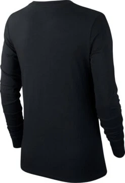NIKE Sportswear Essential Icon Futura Lange Mouwenshirt Vrouwen Zwart - Maat S -Fit Verkoop 818x1200 2