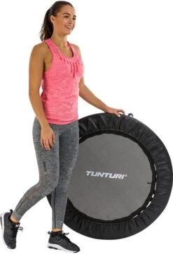 Tunturi Funhop Fitness Trampoline - Mini Trampoline - 95cm Springoppervlak - Incl. Gratis Fitnessapp -Fit Verkoop 821x1200 1