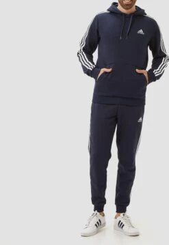 Adidas Performance 3-Stripes Fleece Joggingbroek Blauw Heren - Maat M -Fit Verkoop 825x1200 1
