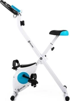 CAPITAL SPORTS Azura Hometrainer - Cardio Bike - Fitness Fiets - 8 Niveaus - Met Hartslagmeter - Opvouwbaar - 100 Kilo Max. -Fit Verkoop 834x1200