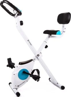 CAPITAL SPORTS Azura Hometrainer - Fitness Fiets - Fietstrainer Met 8 Standen - Inclusief Hartslagmeter - Opvouwbaar -Fit Verkoop 883x1200
