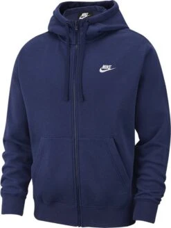 Nike Sportswear Club Hoodie Fz Bb Heren Vest - Maat L