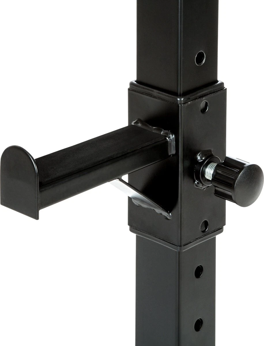 TecTake - Haltersteunen Voor Lange Halters - Hoogte Verstelbaar - Zwart - 402147 7 TecTake - Haltersteunen Voor Lange Halters - Hoogte Verstelbaar - Zwart - 402147 - Afbeelding 5