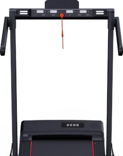 Merkloos Loopband - 2 In 1 Opvouwbare Draagbare Loopband - Elektrische Loopband - Met Monitor - Antislip - Verplaatsen En Op Te Bergen - Voor Thuis En Kantoor Gym 1-16 Km/u - 3.0HP - Zwart（excl.Smeerolie） -Fit Verkoop 950x1200