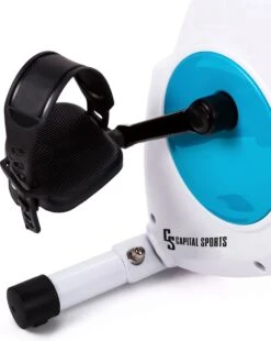 CAPITAL SPORTS Azura Hometrainer - Fitness Fiets - Fietstrainer Met 8 Standen - Inclusief Hartslagmeter - Opvouwbaar -Fit Verkoop 955x1200