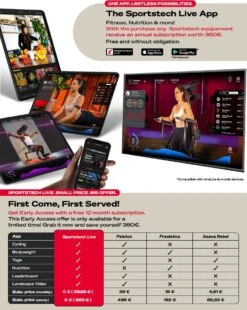 Sportstech IT300 Trainingsbank - Rugtrainer - Opvouwbaar Pull-up Stang -Fit Verkoop 956x1200 3